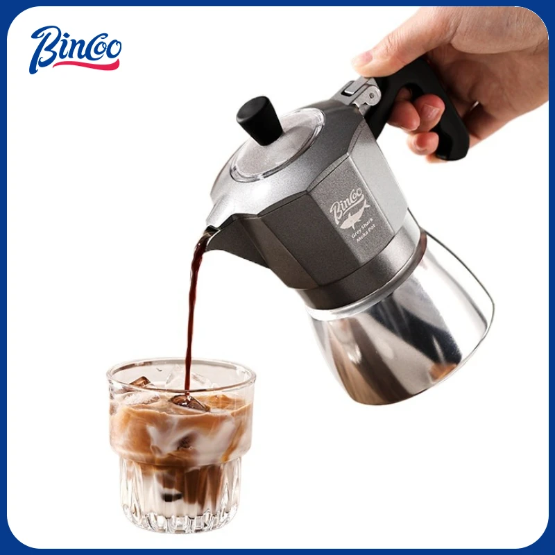Coffee Equipment Set - 빈쿠 2컵 더블 밸브 모카포트 알루미늄