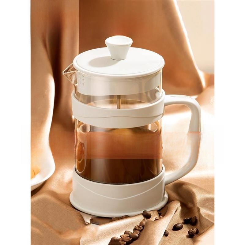 Coffee Equipment Home - 핸드프레스 유리 커피메이커 가정용 필터 브루잉