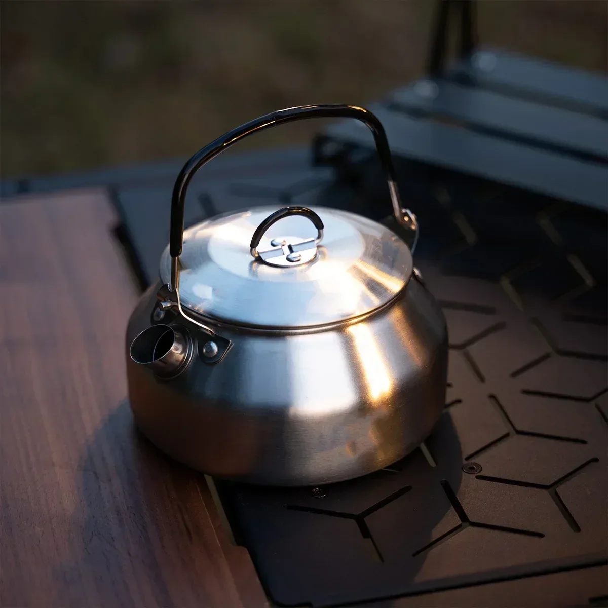 Coffee Equipment Travel Bag - 스테인레스 스틸 주전자 0.8L 휴대용 초경량