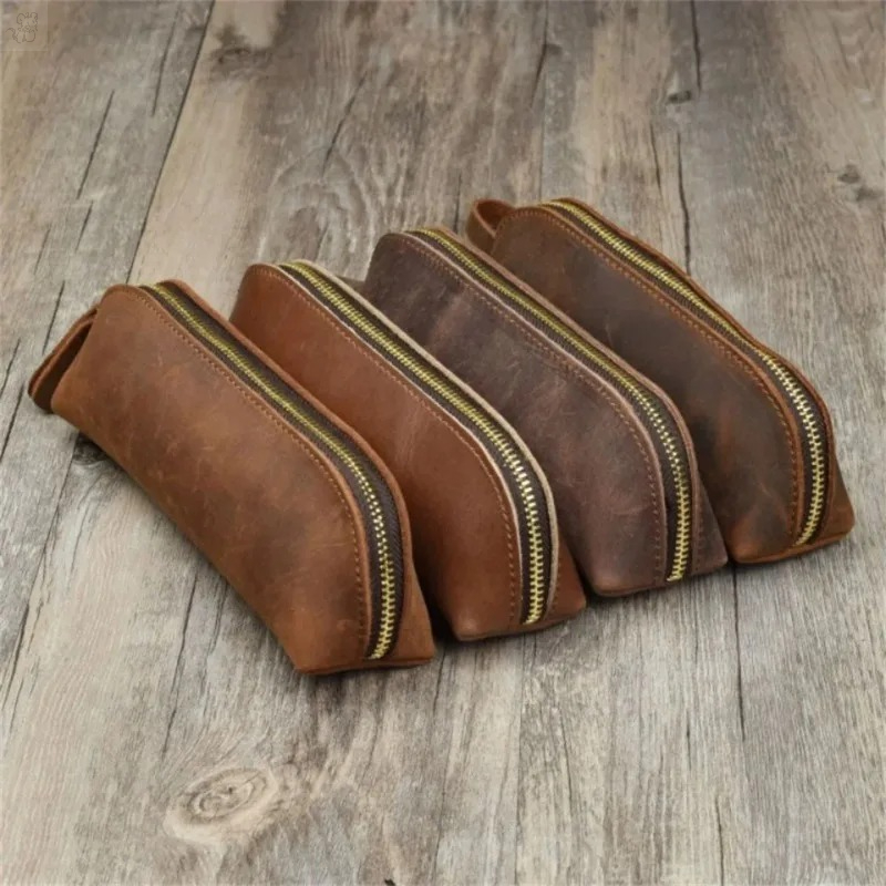 1PC 인조 가죽 지퍼 연필 펜 파우치 백 - 소형 여 - Coffee Equipment Travel Bag 리뷰 및 가격
