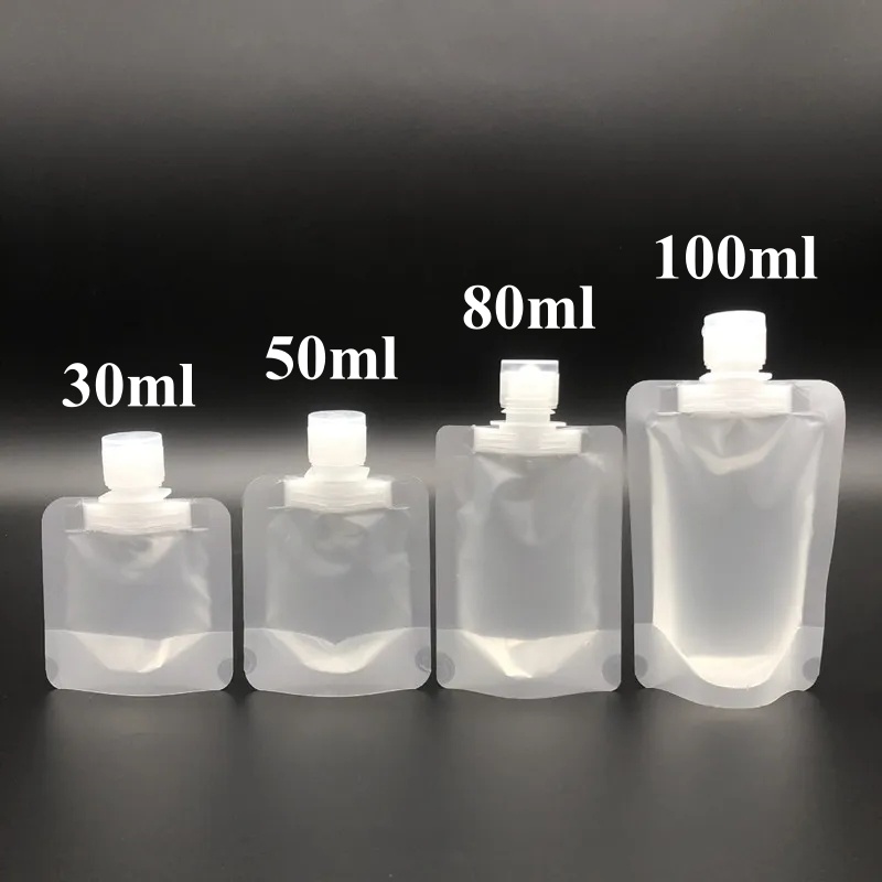 100PCS 30ML-100ML 플라스틱 젖빛 플립 커 - Coffee Equipment Travel Bag 리뷰 및 가격