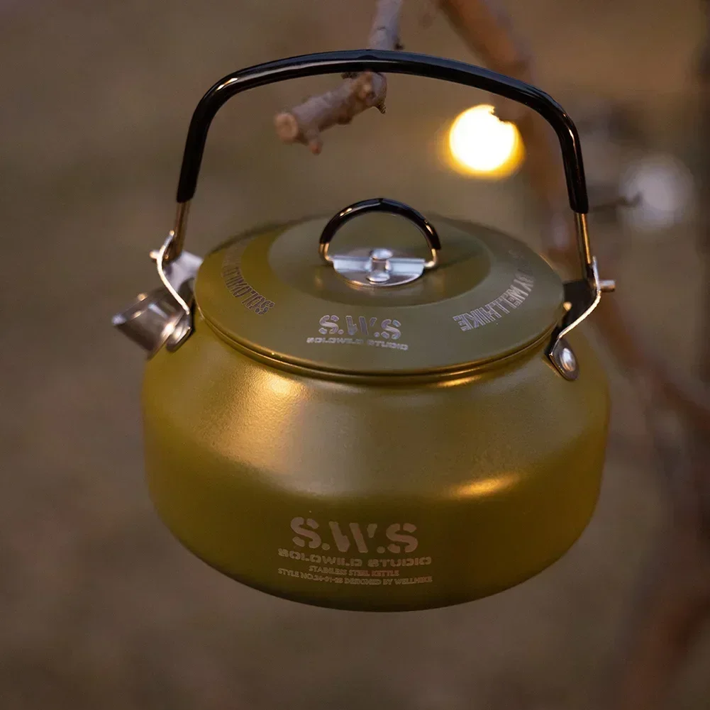 스테인레스 스틸 주전자 0.8L 휴대용 초경량 하이킹  - Coffee Equipment Travel Bag 리뷰 및 가격
